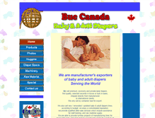 Tablet Screenshot of buccanada.com
